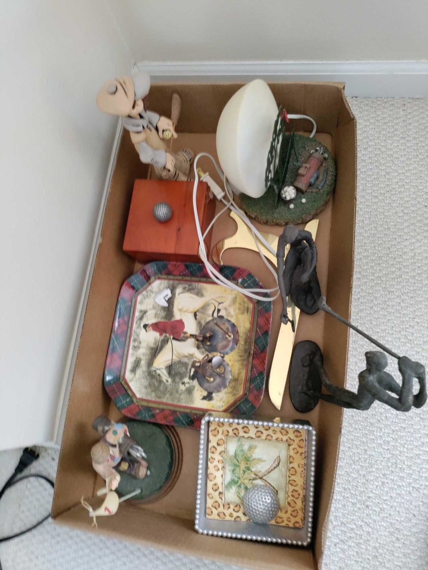 Image for Golf Accessories and Decor, Furniture, Glass, Tools, Jewelry