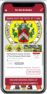 Image for Spotsylvania County VA Sale of Tax Delinquent Real Estate