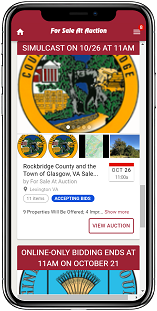 Image for Rockbridge County VA Sale of Tax Delinquent Real Estate 10-26-21