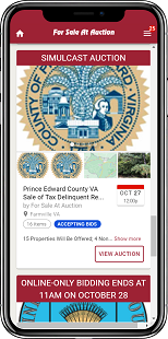 Image for Prince Edward County VA Sale of Tax Delinquent Real Estate