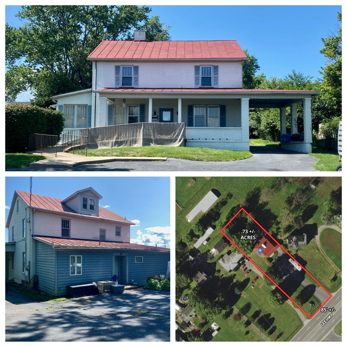 Image for .73 +/- Acres w/2 Story Structure Fronting Rt. 11 (Lee Hwy.) in Augusta County, VA--SELLING to the HIGHEST BIDDER!!