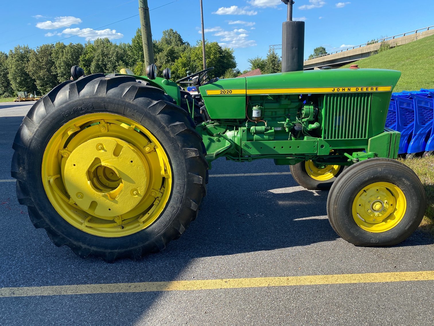 2020 John Deere 72875 3Ph, 3 Remotes +/-166 HRS