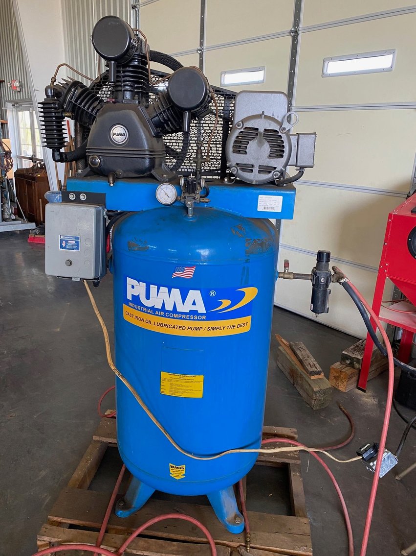 Puma Industrial Air Compressor 80 Gal. 175 PSI Max