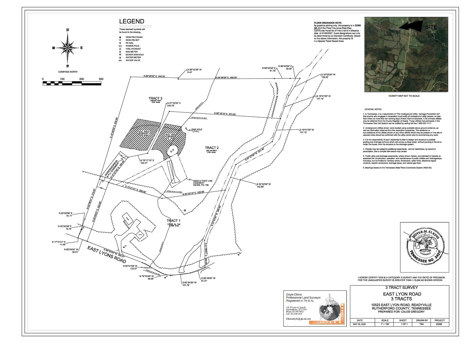 Image for 10523 E. Lyon Road & Tract 2, Readyville