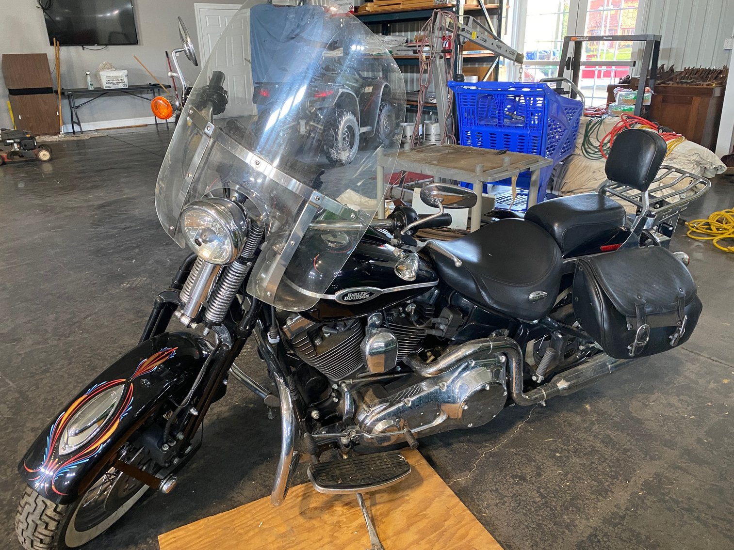 2005 Harley Davidson FLSTS 1450cc +/-30,753 Mi. VIN: 1HD1BRY195Y0292259