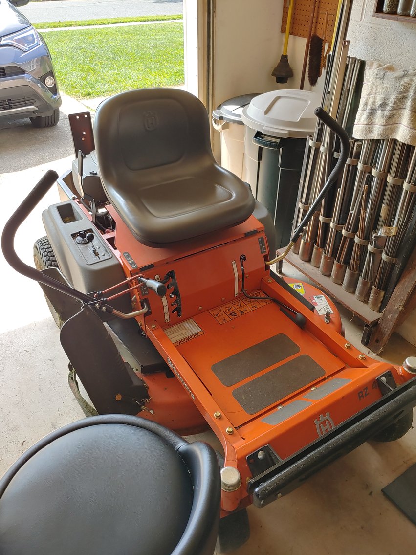 Image for 3 BR, 2 BA STONE & BRICK RANCHER ON 0.25+ ACRES - HUSQVARNA RZ42 ZERO TURN MOWER