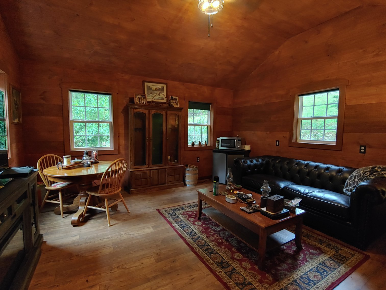 Image for 1 ROOM, 1 BA CABIN AND 2 ROOM LOG CABIN W/ 30’ X 60’ FT BARN/RUN-IN W/ ELECTRIC ON 1.25+/- ACRES