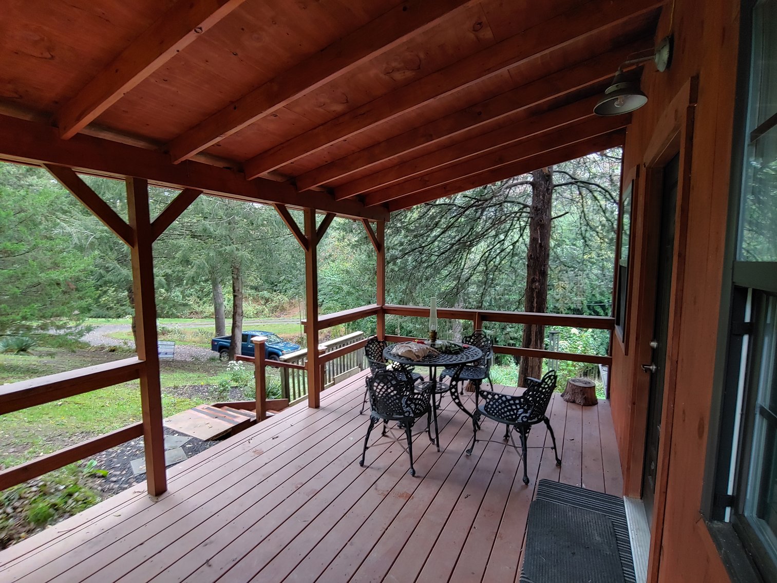 Image for 1 ROOM, 1 BA CABIN AND 2 ROOM LOG CABIN W/ 30’ X 60’ FT BARN/RUN-IN W/ ELECTRIC ON 1.25+/- ACRES