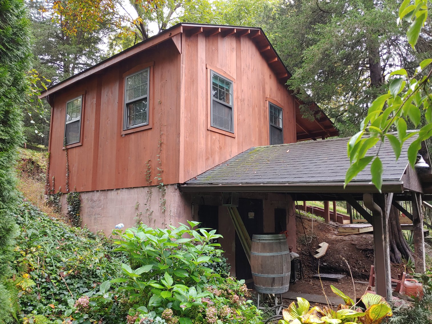 Image for 1 ROOM, 1 BA CABIN AND 2 ROOM LOG CABIN W/ 30’ X 60’ FT BARN/RUN-IN W/ ELECTRIC ON 1.25+/- ACRES