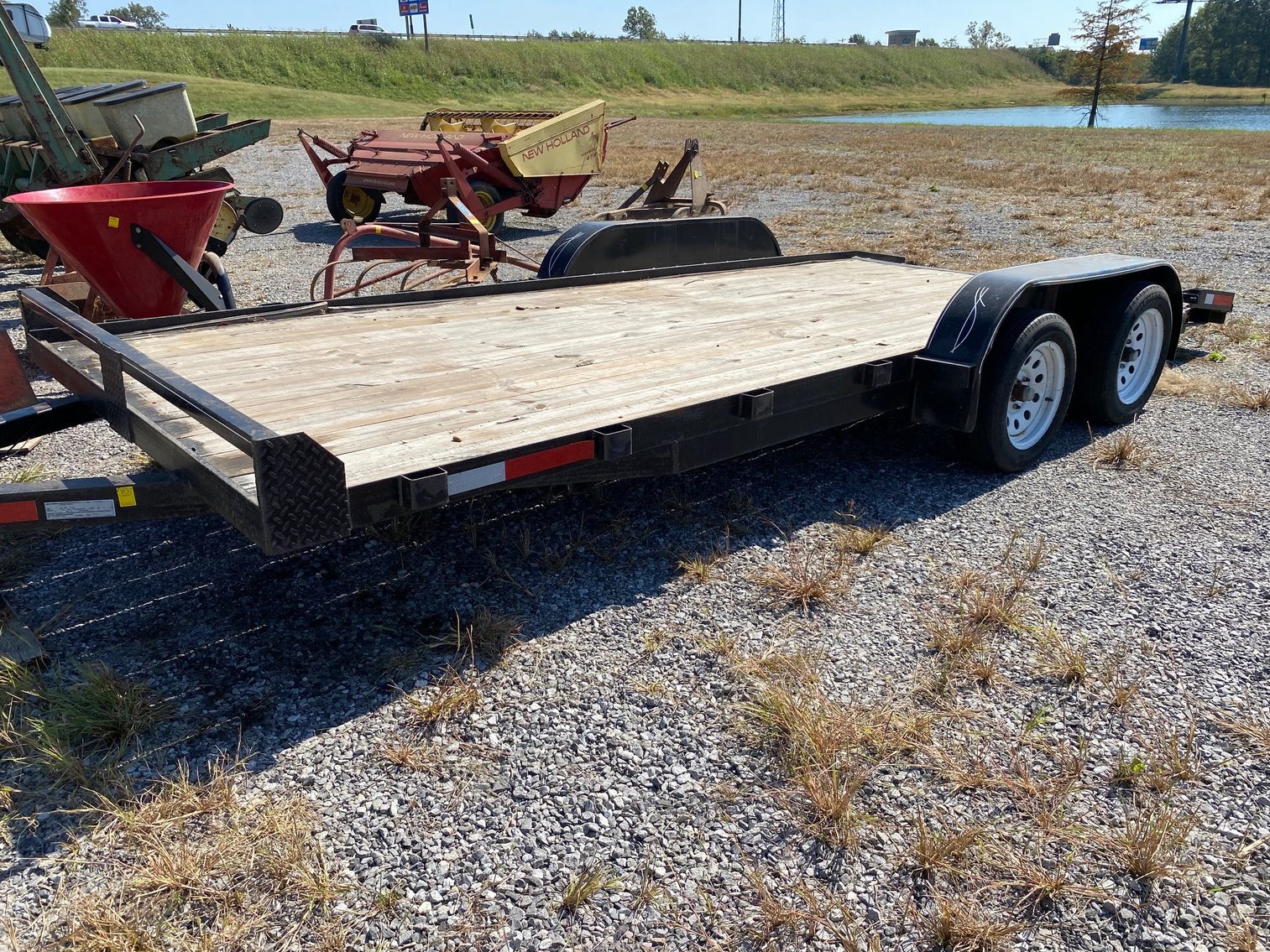Lawrimore +/-18 Ft. Dovetail Dual Axle Flatbed Trailer