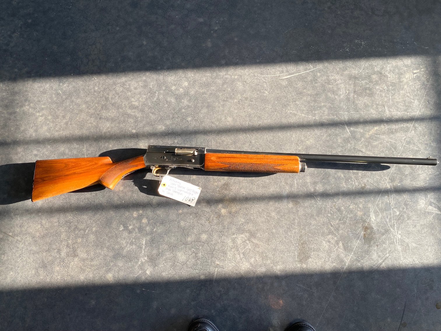 1971 Belgium Browning Light Twelve A5 Lightweight 12 Ga. Gold Trigger Shotgun w/ Soft Case SN: 72843