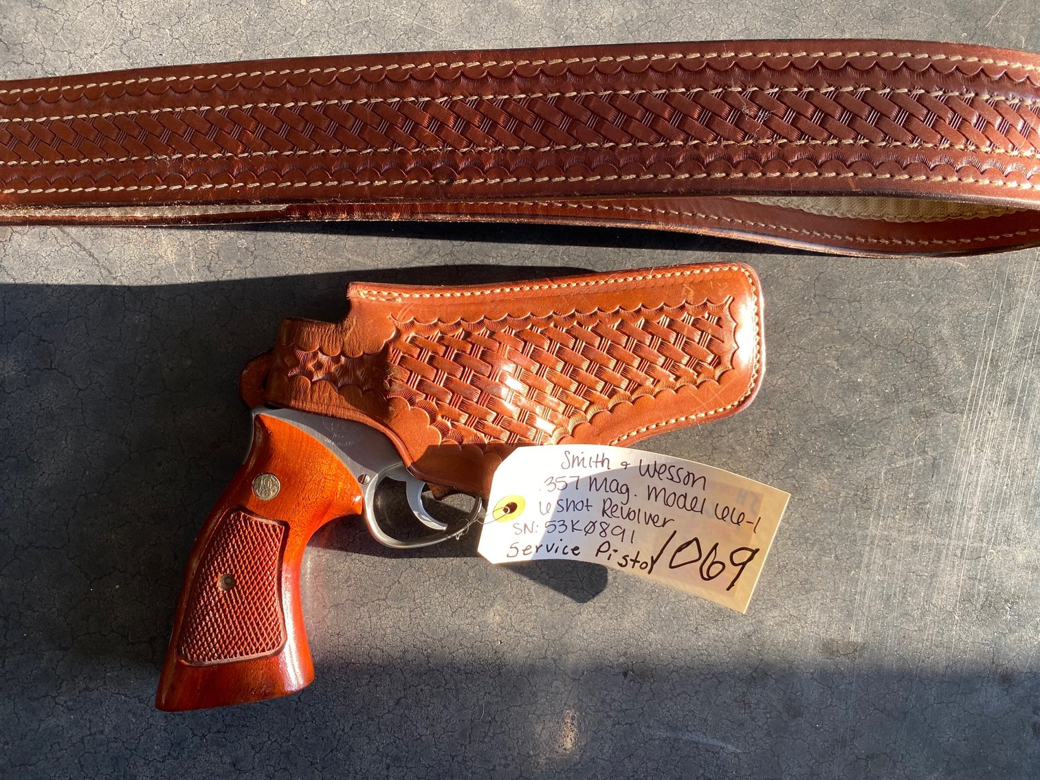 Smith & Wesson Model 66-1 .357 Mag 6-Shot Revolver w/ Holster SN: 53K0891