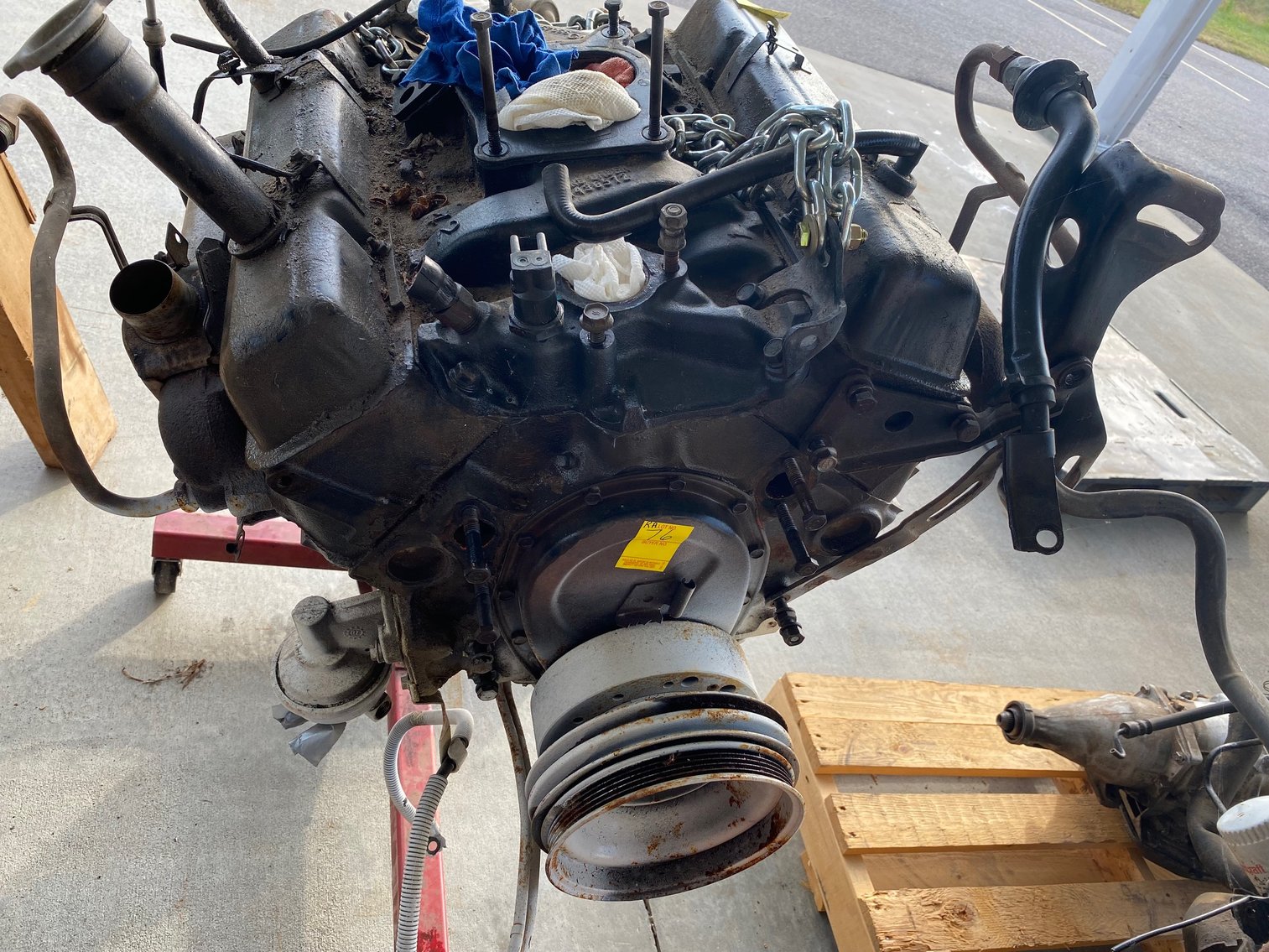 1986 305 Chevy - Engine running when removed