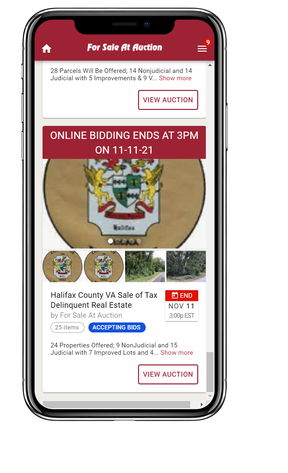 Image for Halifax County VA Sale of Tax Delinquent Real Estate