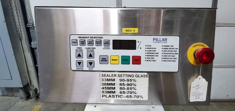 Image for MJK0717 Pillar Induction Sealer (unifoiler)