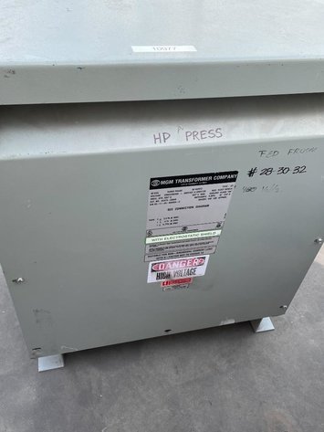 Image for ***SOLD***MJK0726 MGM Transformer