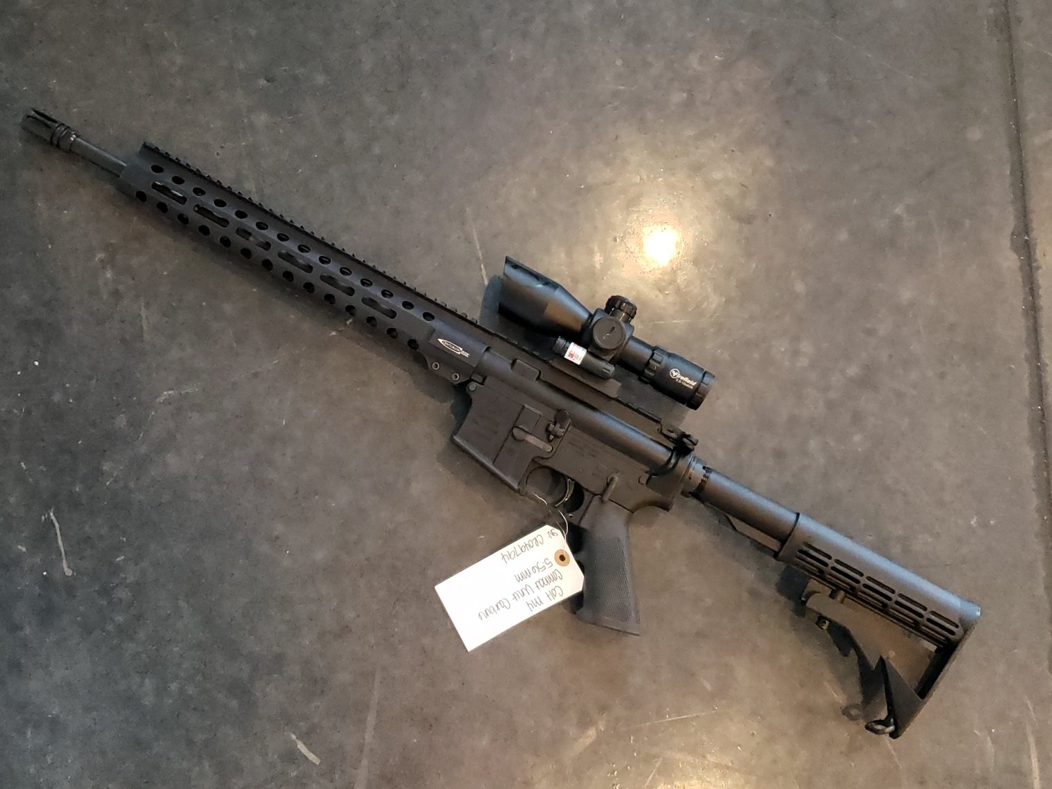 Colt M4 Combat Unit Carbine 5.56 MM SN: CR049794 w/ Firefield 2.5 10x40R Scope