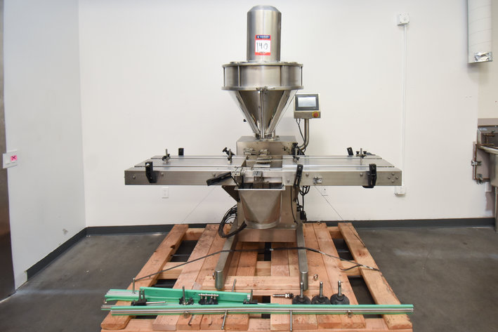 Image for MJK0237 Dual Head Auger Powder Filler with Dual Conveyor