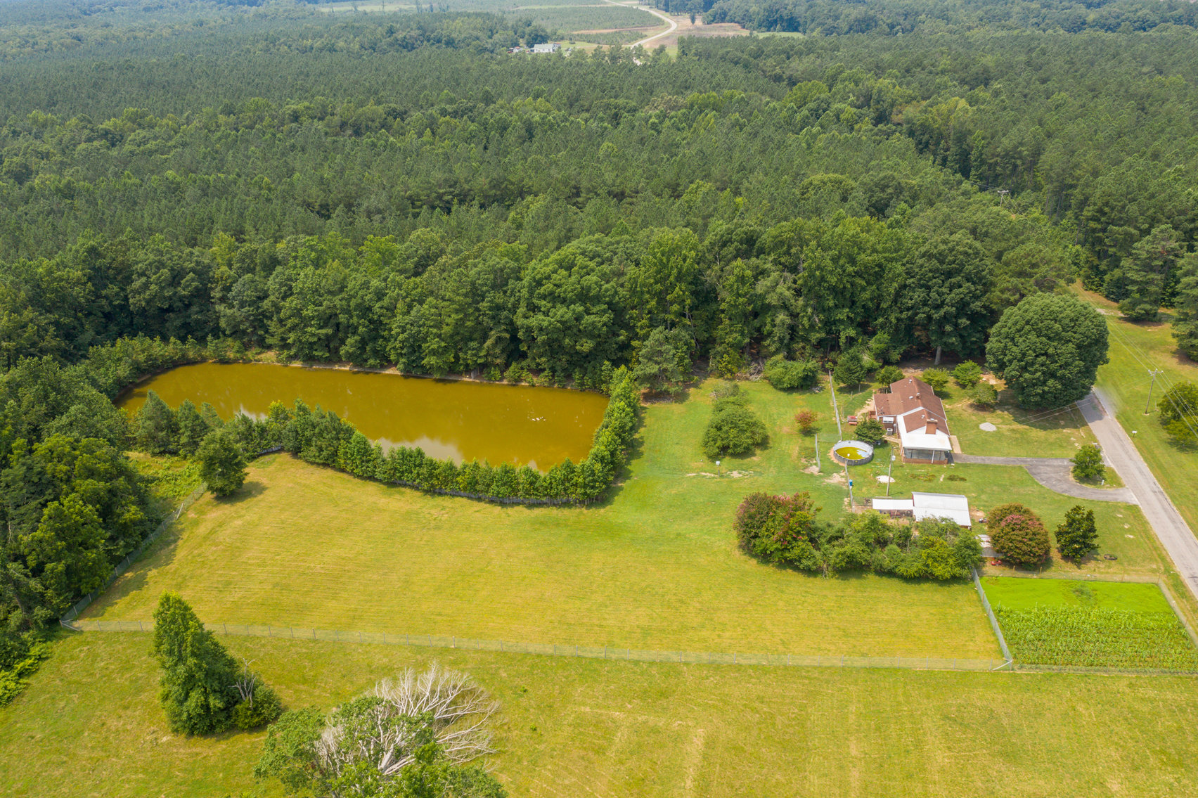 Image for 3 BR/2 BA Brick Rancher Situated on 20± Acres With a Pond - 1,740 SQFT - 4317 Grubby Rd, Wilsons, VA 23894