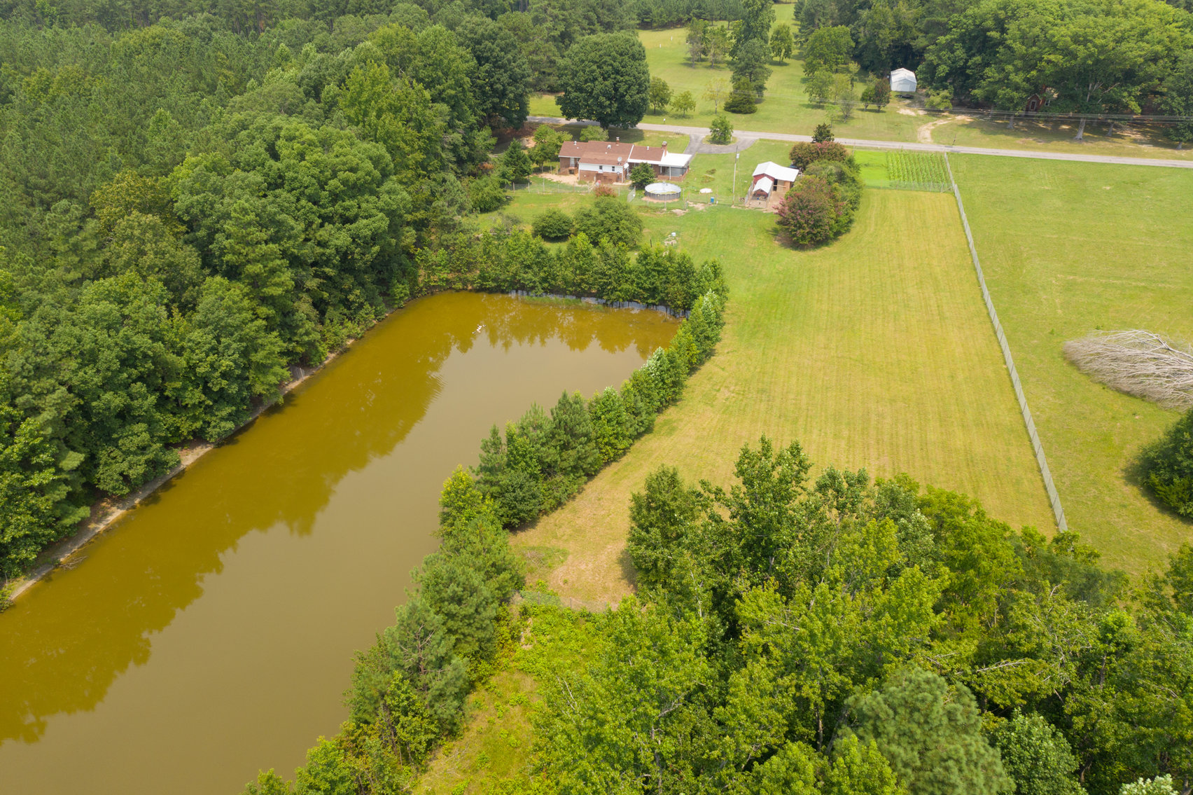 Image for 3 BR/2 BA Brick Rancher Situated on 20± Acres With a Pond - 1,740 SQFT - 4317 Grubby Rd, Wilsons, VA 23894