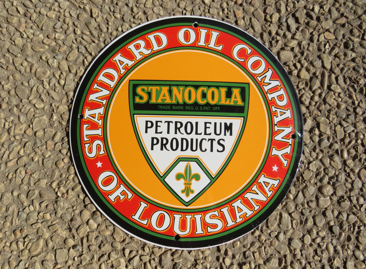 Standard Oil Company Metal Sign