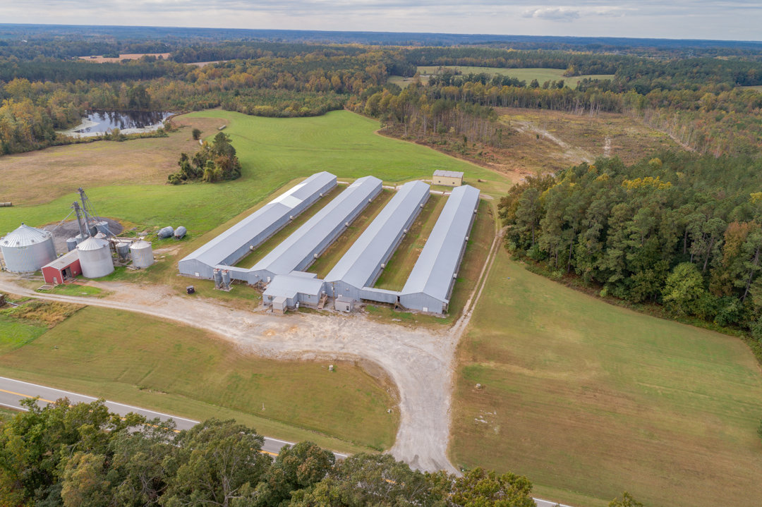 Image for 4 Poultry Houses, Office, Egg Room & Detached Warehouse/Shop on 5 +/- Acres in Lunenburg County, VA--SELLING to the HIGHEST BIDDER!!