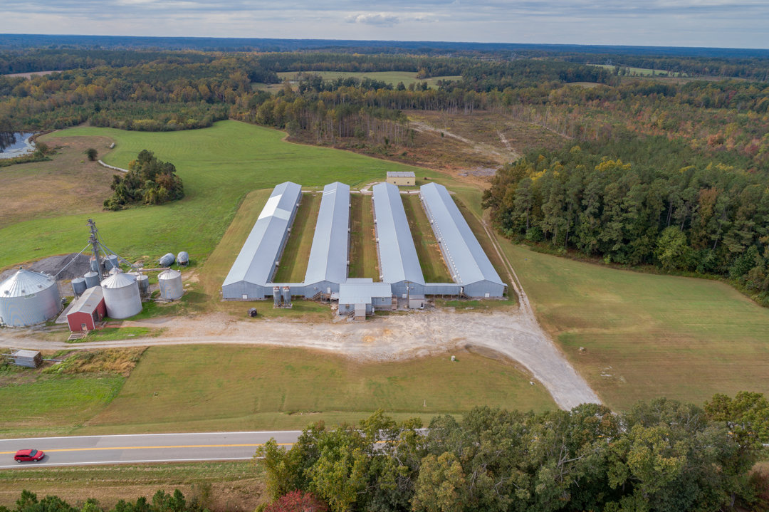 Image for 4 Poultry Houses, Office, Egg Room & Detached Warehouse/Shop on 5 +/- Acres in Lunenburg County, VA--SELLING to the HIGHEST BIDDER!!