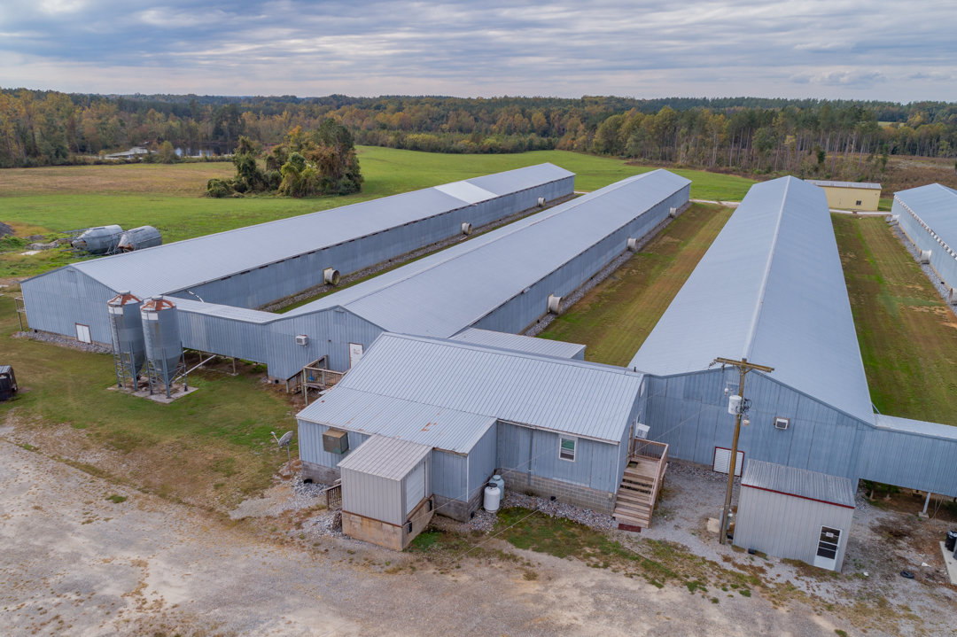 Image for 4 Poultry Houses, Office, Egg Room & Detached Warehouse/Shop on 5 +/- Acres in Lunenburg County, VA--SELLING to the HIGHEST BIDDER!!