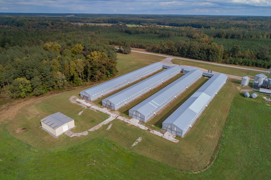 Image for 4 Poultry Houses, Office, Egg Room & Detached Warehouse/Shop on 5 +/- Acres in Lunenburg County, VA--SELLING to the HIGHEST BIDDER!!