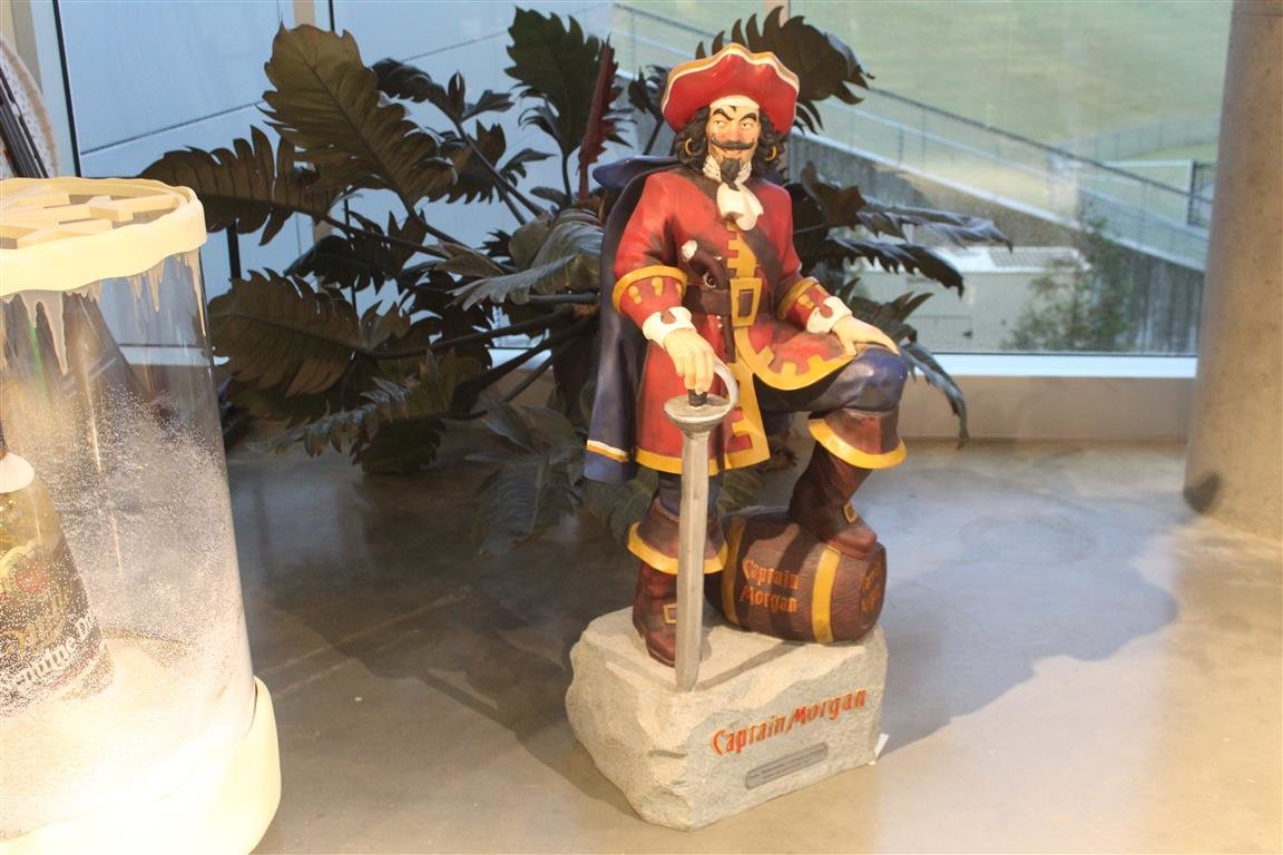 Captain Morgan Statue