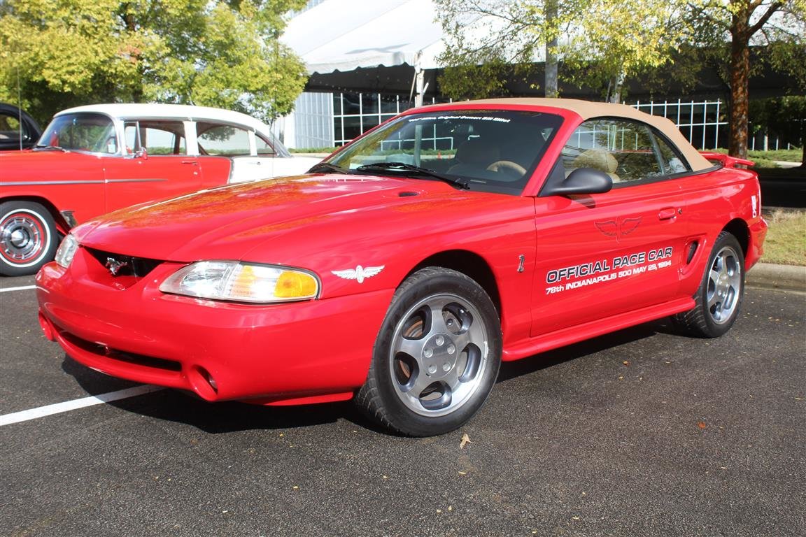BILL ELLIOT'S 1994 FORD MUSTANG COBRA CONVERTIBLE