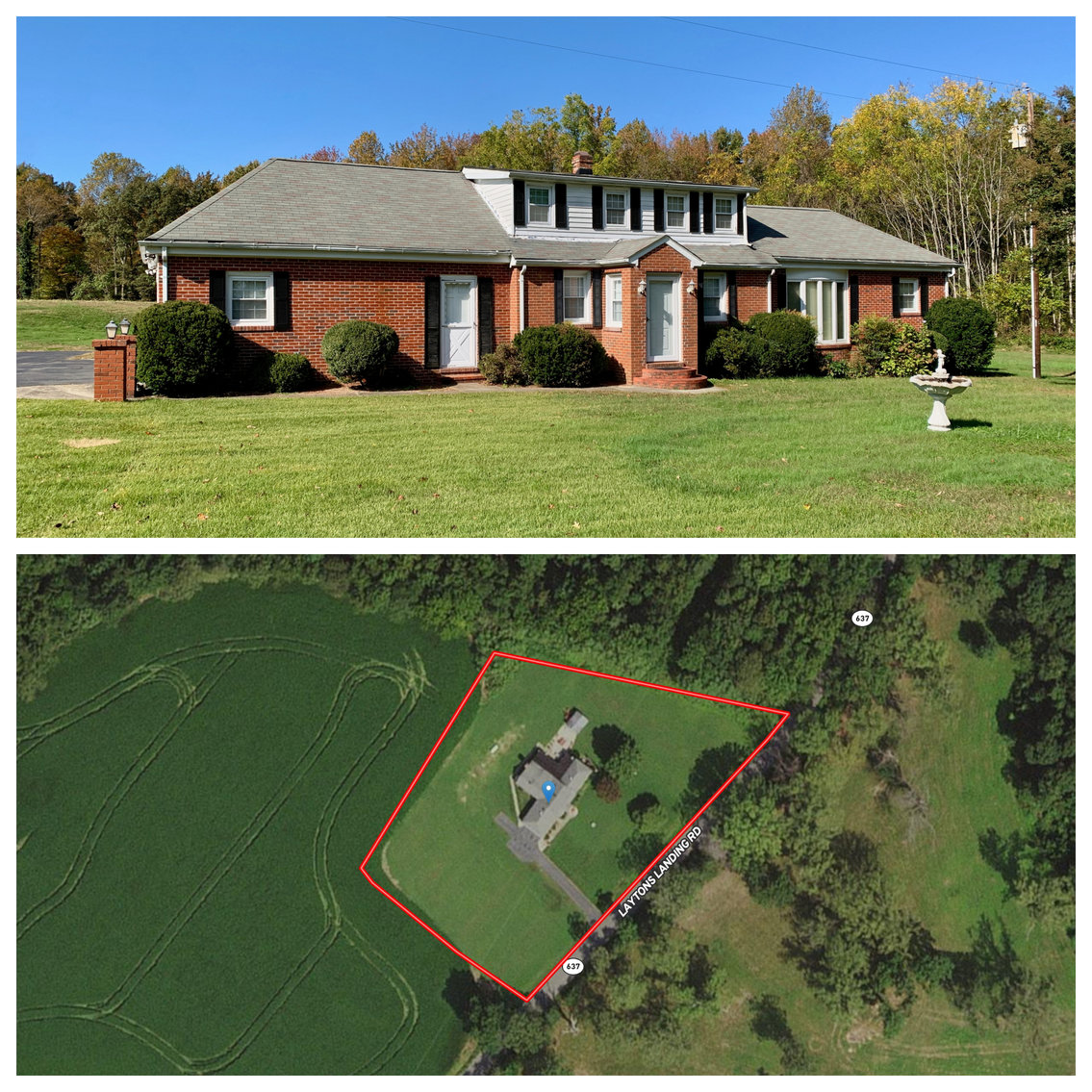 Image for 3 BR/2 BA Brick Home w/2 Car Garage on 2 +/- Acres Only 1 Mile From Rappahannock River in Essex County, VA
