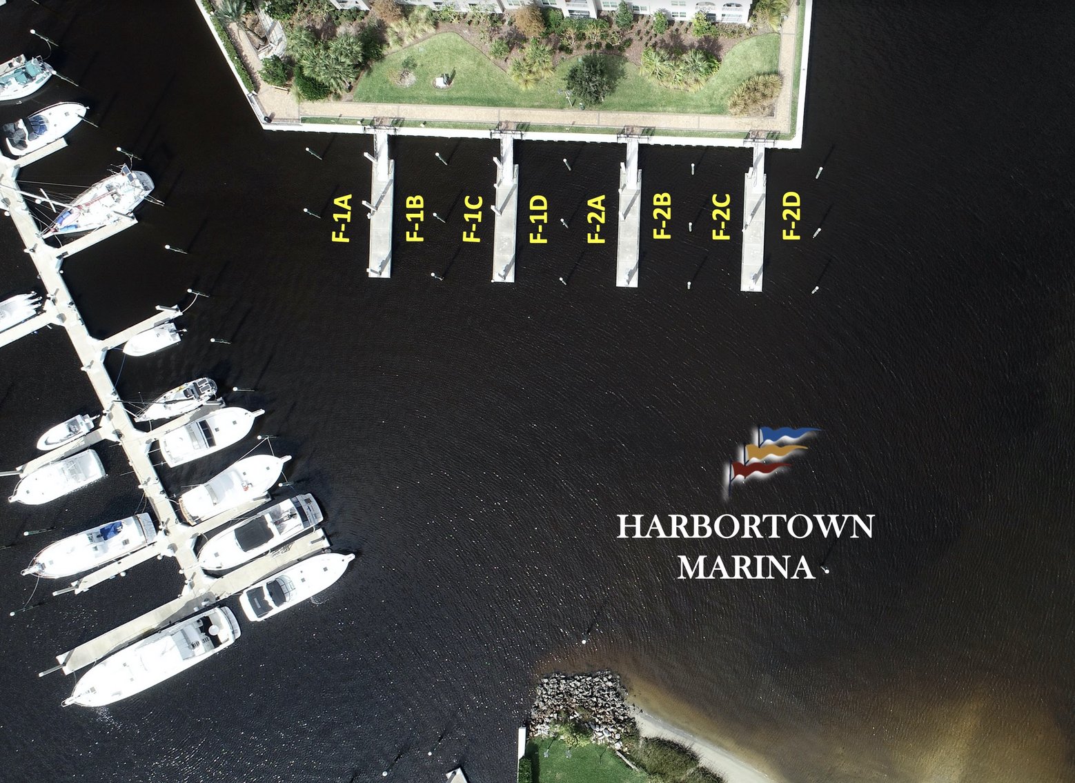 Image for For Sale ONLY at ABSOLUTE AUCTION HARBORTOWN MARINA 8 ~ 50' Boat Slips in the Intracoastal Waterway!