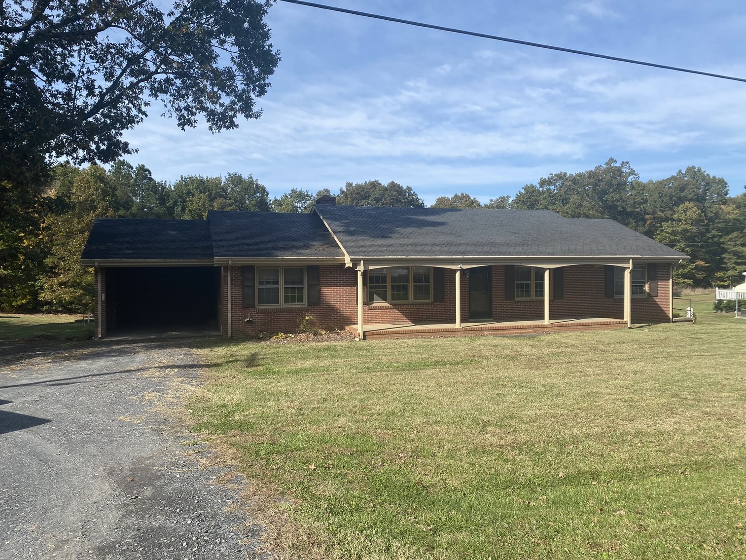 Image for 4 BR - 3 BTH - 3348 SF- Brick Rancher - 28219 N. James Madison Hwy, New Canton, Va 23123