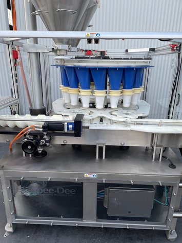 Image for ***SOLD***MJK0676 SpeeDee Digitronic Rotary Auger Filler Model 3600 with Spee-Dee Check Weigher and Spare Parts