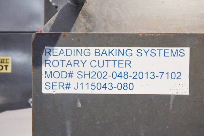 Image for MJK0338 Reading Baking Systems Rotary Cutter with extra dies