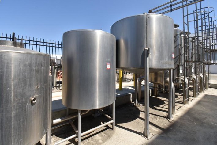 Image for ****SOLD**** MJK0958 Stainless Steel Liquid Tank 600 Gallons