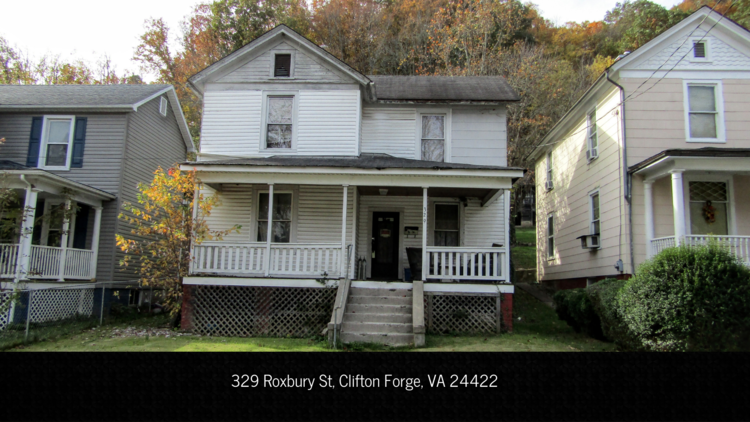 Image for Bank Owned Properties | Four Single Family Homes | Two Unit Apartment Building and Single Family Home  | Residentially Zoned Lot | Clifton Forge, VA | Online Auction!