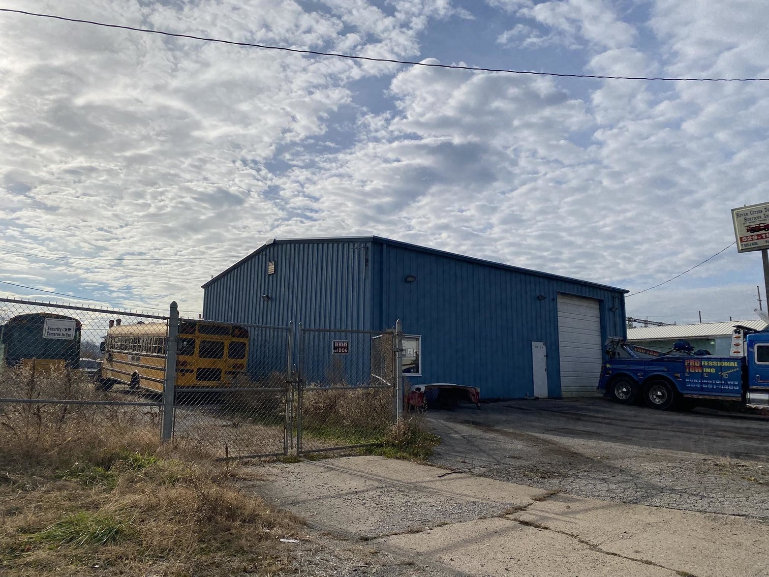 Image for SOLD $209,000 - Commercial Garage on a Fenced Lot