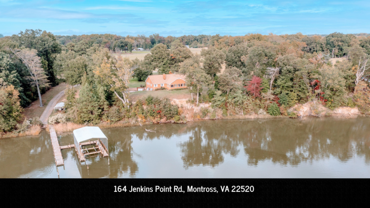 Image for SOLD!  $696,300 - Waterfront Home on Nomini Creek w/ Boat Dock & Landing | 2,907 SF | 3 BR/2.5 BA | Montross, VA | Tract 1 of 2 | Accelerated Sale!