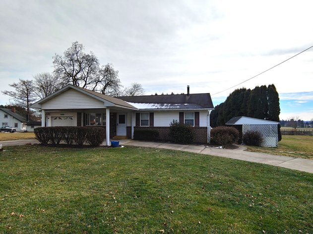 CLEAN 4 BR, 2 BA RANCHER W/ ATTACHED GARAGE ON 0.45+/- AC LOT