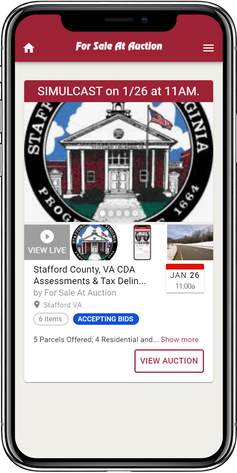 Image for Stafford County, VA CDA Assessments & Tax Delinquent Sale of Real Estate