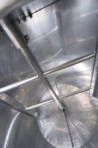 Image for ***SOLD*** MJK0969 Jacketed Liquid Tank With Full Agitator 250 Gallons