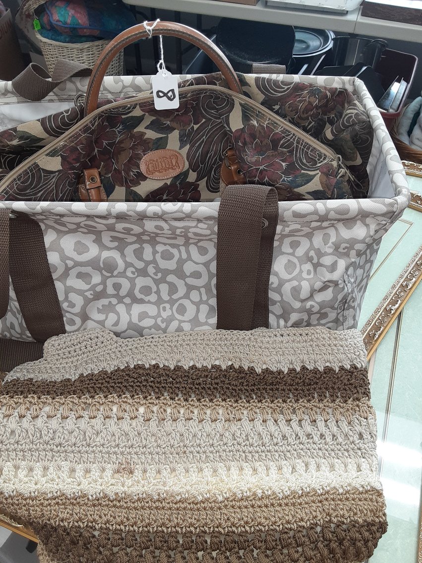 Thirty-One tote, ratan purse and Gitano Purse