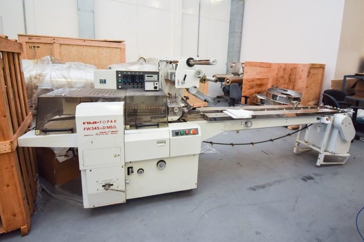 Image for ***SOLD*** MJK0978 Fuji- Topak Horizontal Form Fill and Seal Wrapper MachineFW 341mII/MS/L