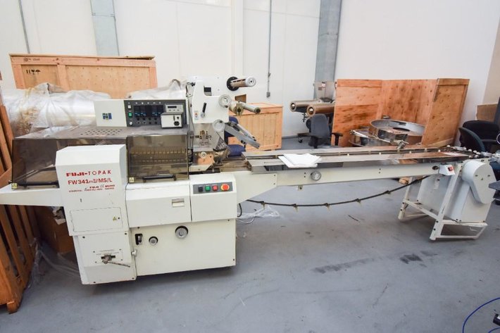 Image for ***SOLD*** MJK0978 Fuji- Topak Horizontal Form Fill and Seal Wrapper MachineFW 341mII/MS/L