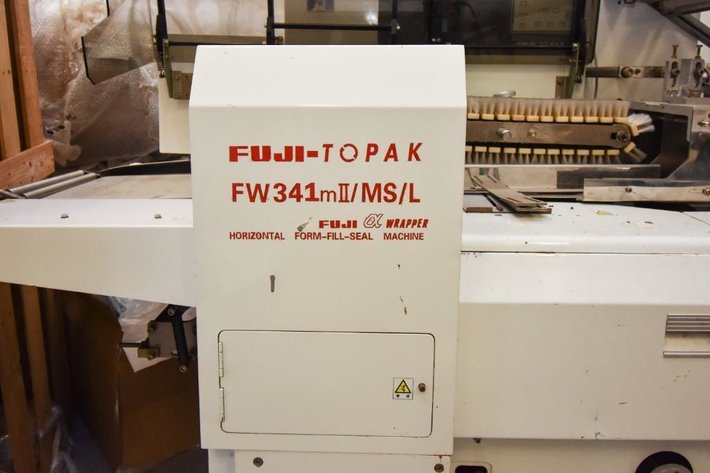 Image for ***SOLD*** MJK0978 Fuji- Topak Horizontal Form Fill and Seal Wrapper MachineFW 341mII/MS/L