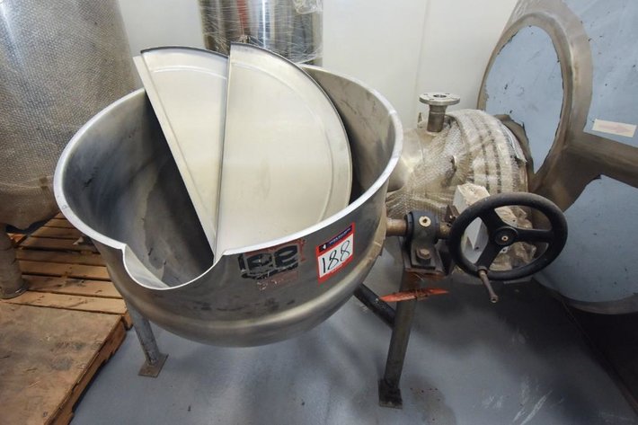 Image for ***SOLD*** MJK0981 Lee SS 60 gal Kettle Jacketed