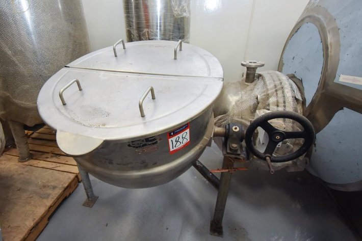 Image for ***SOLD*** MJK0981 Lee SS 60 gal Kettle Jacketed