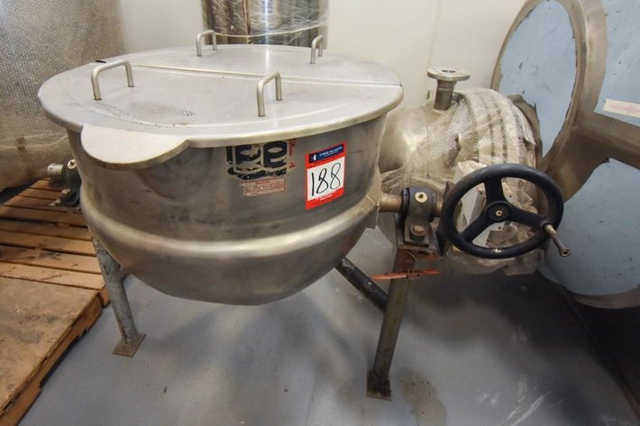 Image for ***SOLD*** MJK0981 Lee SS 60 gal Kettle Jacketed